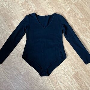 Classic Black Womens Bodysuit